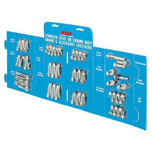 ARP 534-9501 Stainless Steel 12pt Accessory Kit for Chevrolet Small Block 350 ARP 534-9501 Stainless Steel 12pt Accessory Kit for Chevrolet Small Block 350